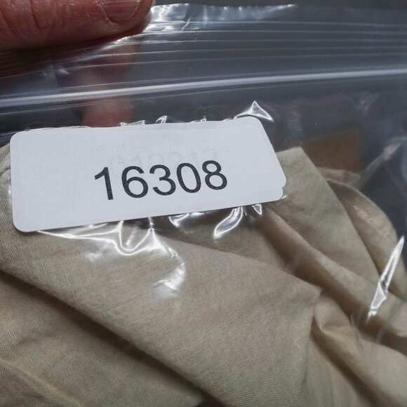 Mudd Womens Top Small Tan Boho Peplum Indie Artsy Clean Girl Studded NEW - Picture 14 of 14